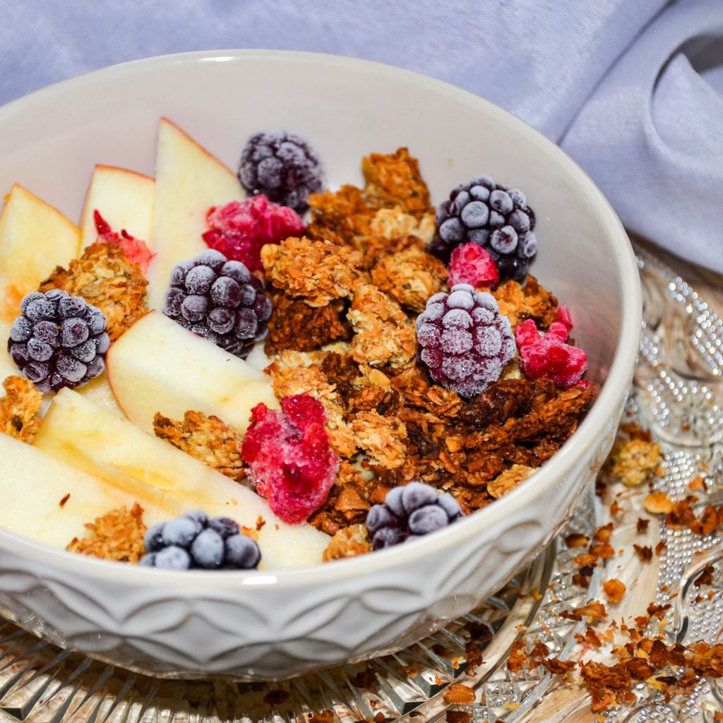 Kokosovo-pomarančová granola