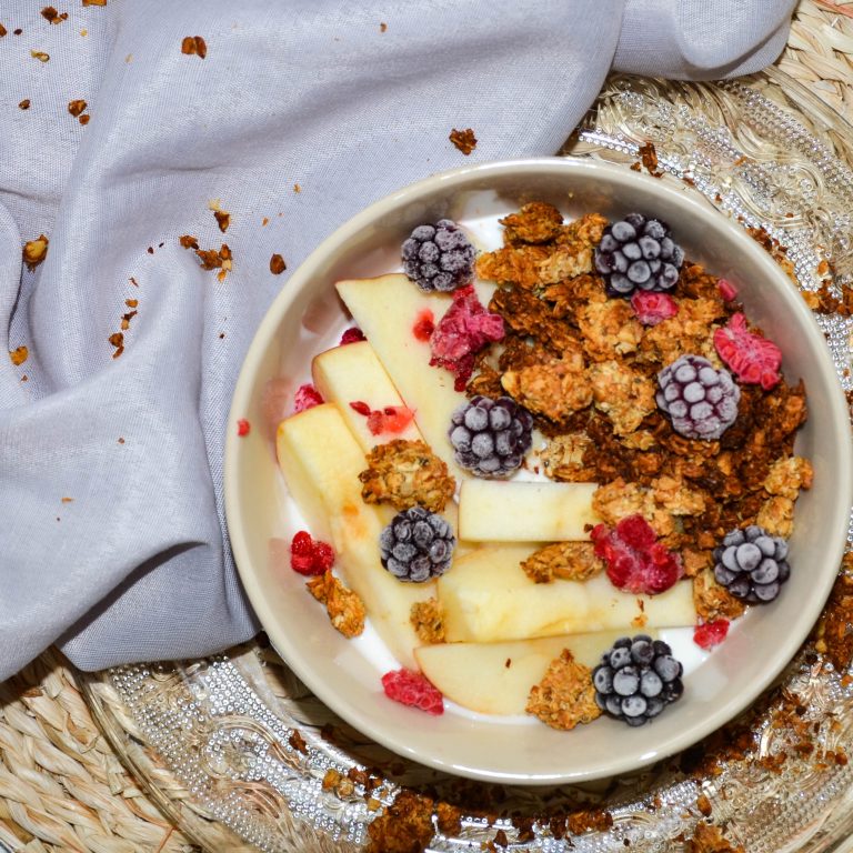 Kokosovo-pomarančová granola